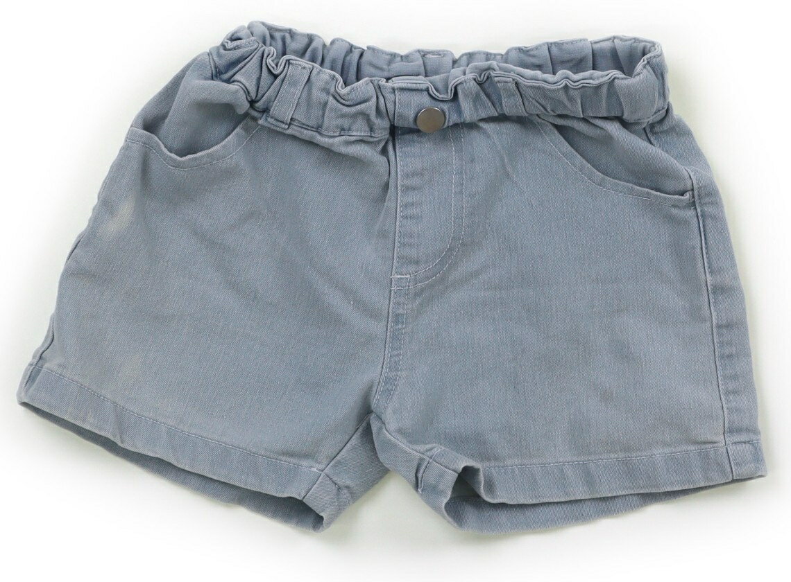　ブランド 　petit main(プティマイン) 　カテゴリー 　ショートパンツ 　サイズ 　90サイズ 　色 　ライトブルー 　状態 　★★ 　記名 　なし 　ジャンル 　Girl ウエストは総ゴムで交換穴があります。伸縮性のあるデニム...
