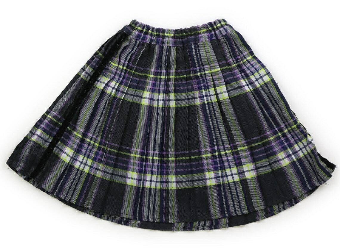 ブリーズ BREEZE スカート 90 女の子 チェック柄、パープル、イエロー 子供服 ベビー服 キッズ アウトレット ユーズド 【中古】キッズ・ベビー・マタニティ