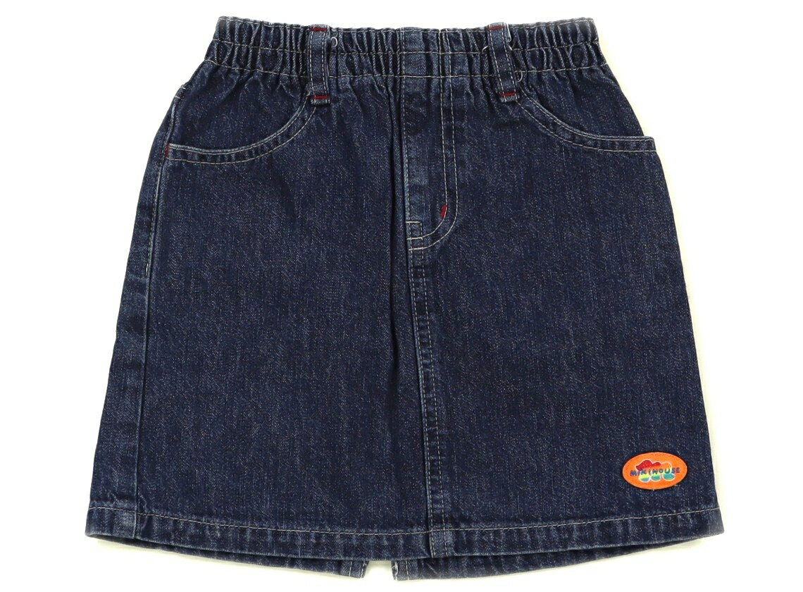 ミキハウス miki HOUSE ジャンパースカート 100 女の子 インディゴブルー 子供服 ベビー服 キッズ アウ..