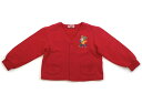 ミキハウス miki HOUSE カーディガン 120 男の子 レッド 子供服 ベビー服 キッズ アウトレット ユーズド 【中古】キッズ・ベビー・マタニティ