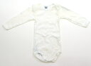 プチバトー PETIT BATEAU ロンパース 70 男の子 ホワイト 子供服 ベビー服 キッズ アウトレット ユーズド 【中古】キッズ・ベビー・マタニティ