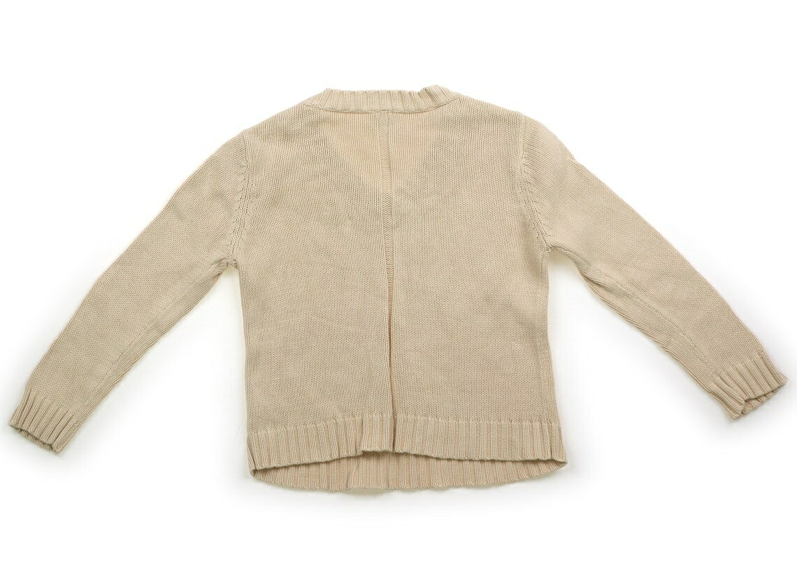 プチバトー PETIT BATEAU ニット・セーター 100 女の子 ベージュ 子供服 ベビー服 ...