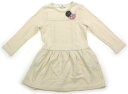 組曲 Kumikyoku ワンピース 110 女の子 ライトベージュ 子供服 ベビー服 キッズ アウトレット ユーズド 【中古】キッズ・ベビー・マタニティ(4)