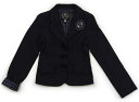 メゾピアノ mezzo piano ジャケット・ブレザー 140 女の子 ブラック 子供服 ベビー服 キッズ アウトレット ユーズド 【中古】キッズ・ベビー・マ...