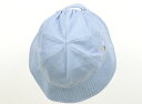 ファミリア familiar 帽子 Hat/Cap 男の子 水色・白ストライプ、動物刺繍 子供服 ベビー服 キッズ アウトレット ユーズド 【中古】キッズ・ベビ...