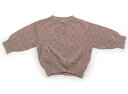 アプレレクール apres les cours カーディガン 70 女の子 ピンクベージュ 子供服 ベビー服 キッズ アウトレット ユーズド 【中古】キッズ・ベ...