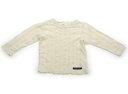 ブリーズ BREEZE Tシャツ・カットソー 100 女の子 オフホワイト 子供服 ベビー服 キッズ アウトレット ユーズド 【中古】キッズ・ベビー・マタニティ