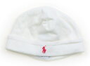 ラルフローレン Ralph Lauren 帽子 Hat/Cap 女の子 白 ピンク 子供服 ベビー服 キッズ アウトレット ユーズド 【中古】キッズ・ベビー・マ...