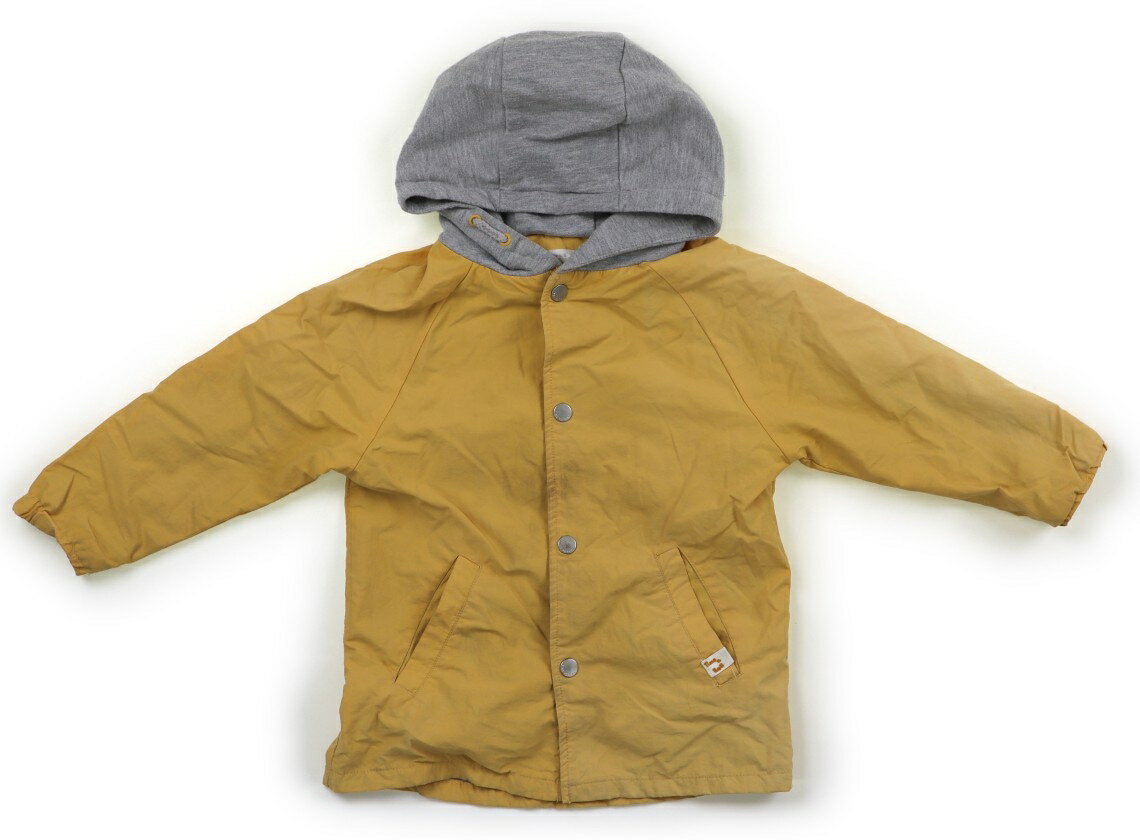 ザラ ZARA コート・ジャンパー 100 男の子 イエロー・杢グレー 子供服 ベビー服 キッズ アウトレット ユーズド 【中古】キッズ・ベビー・マタニティ