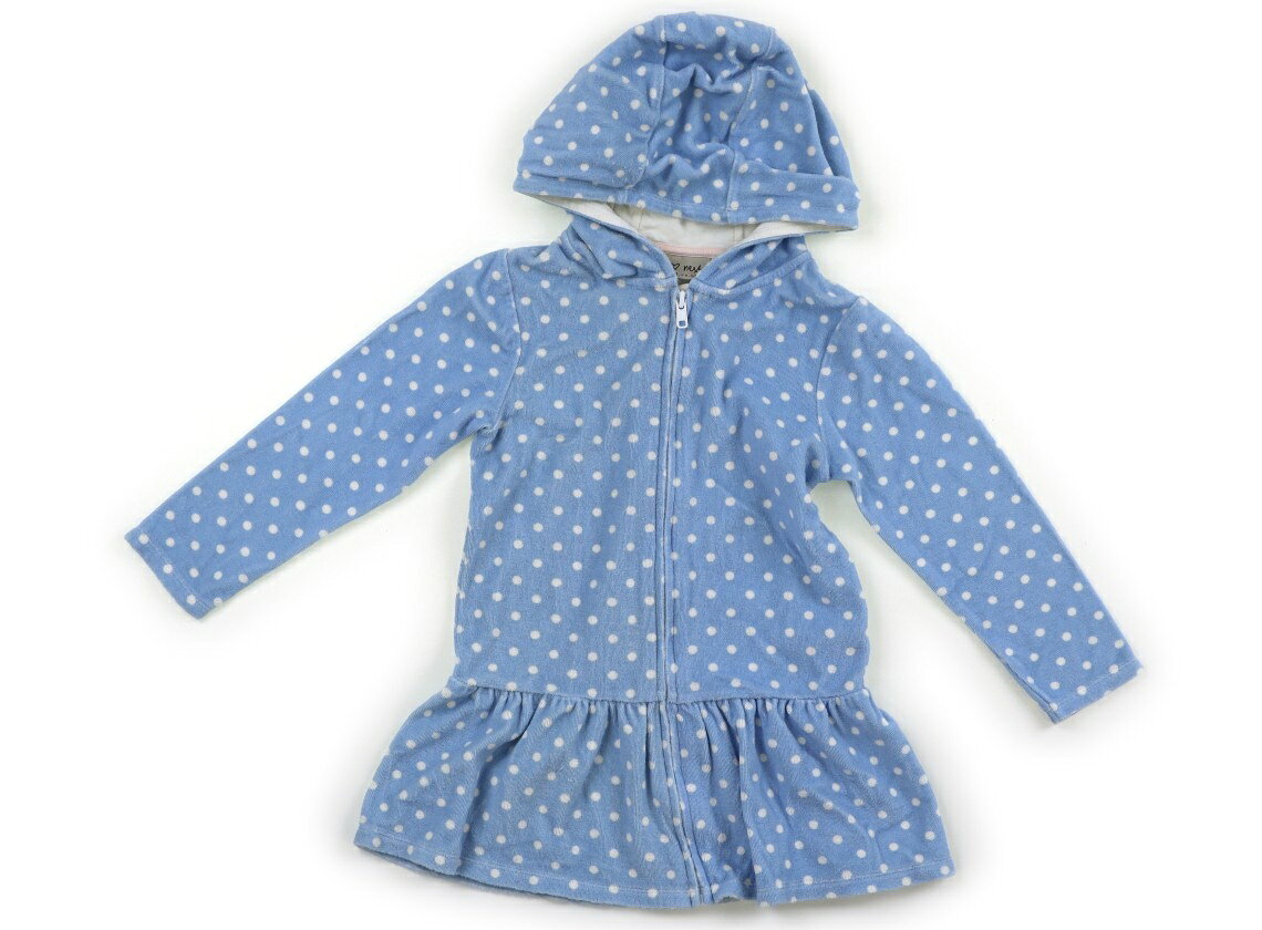 ネクスト NEXT パーカー 100 女の子 パステルブルー×ホワイドット 子供服 ベビー服 キッズ アウトレット ユーズド 【中古】キッズ・ベビー・マタニティ