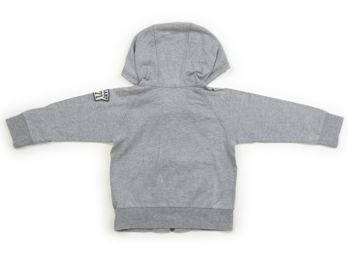べべ BeBe パーカー 90 男の子 杢グレー 子供服 ベビー服 キッズ アウトレット ユーズド 【中古】キッズ・ベビー・マタニティ