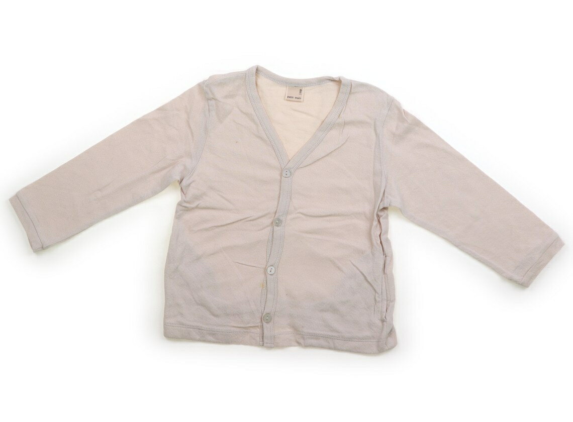 プティマイン petit main カーディガン 110 女の子 ベージュ 子供服 ベビー服 キッズ アウトレット ユーズド 【中古】キッズ・ベビー・マタニティ