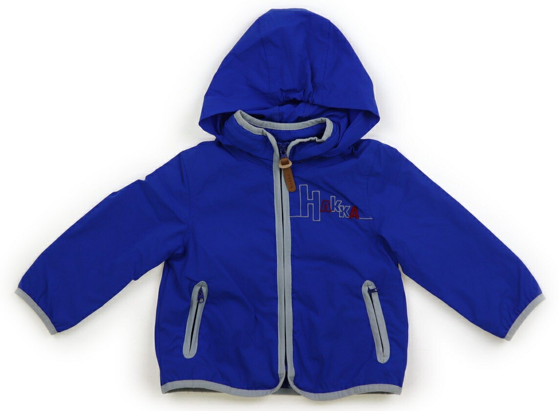 ハッカ HAKKA ブルゾン・Gジャン 90 男の子 ブルー 子供服 ベビー服 キッズ アウトレット ユーズド 【中古】キッズ・ベビー・マタニティ