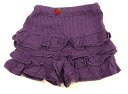 アナスイ ANNA SUI キュロット 90 女の子 ラベンダー・千鳥柄 子供服 ベビー服 キッズ アウトレット ユーズド 【中古】キッズ・ベビー・マタニティ