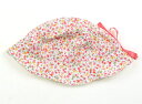 ミキハウス miki HOUSE 帽子 Hat/Cap 女の子 白 ピンク オレンジ 黄色 花柄 子供服 ベビー服 キッズ アウトレット ユーズド 【中古】キッ...