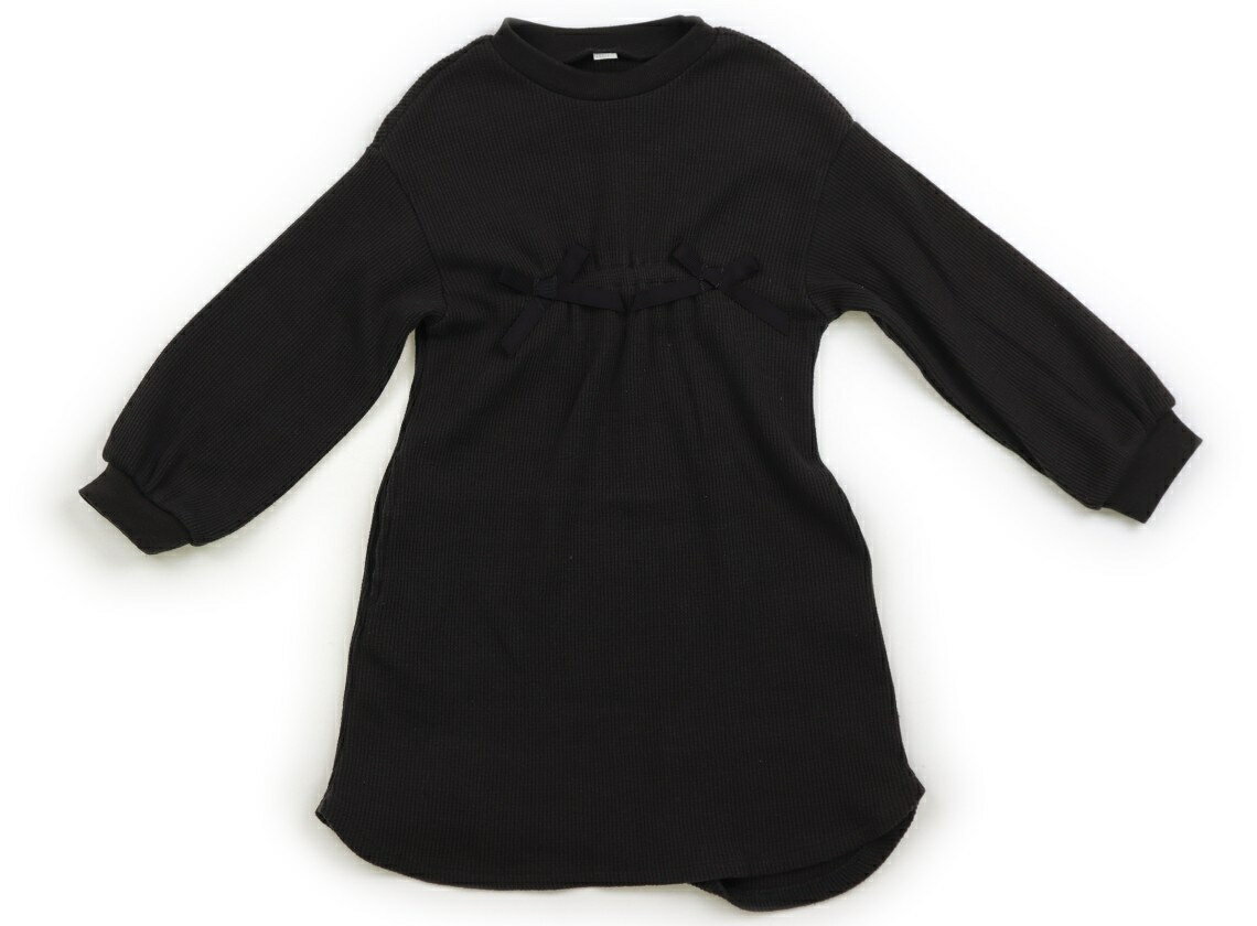 アプレレクール apres les cours ワンピース 100 女の子 チャコールグレー 子供服 ベビー服 キッズ アウトレット ユーズド 【中古】キッズ・ベビー・マタニティ