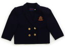 ミキハウス miki HOUSE ジャケット・ブレザー 95 男の子 ネイビー・ゴールド 子供服 ベビー服 キッズ アウトレット ユーズド 【中古】キッズ・ベビ...