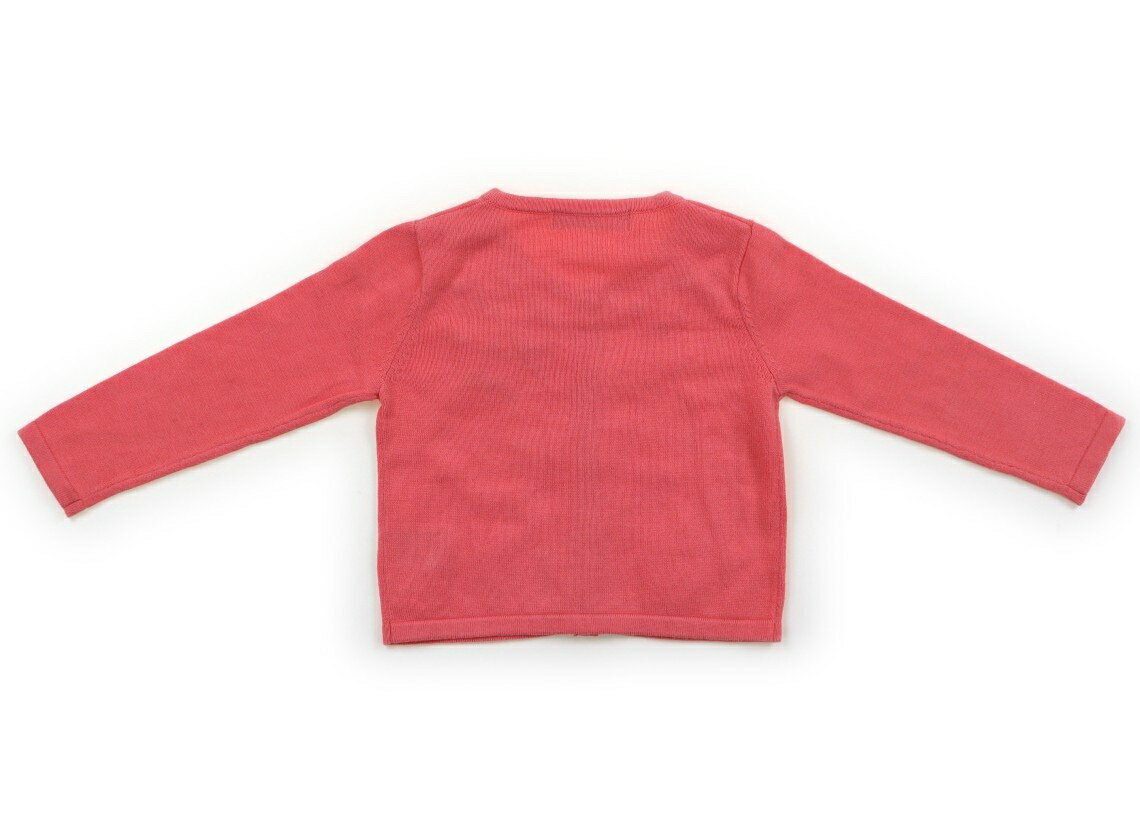 タルティーヌエショコラ Tartine et Chocolat カーディガン 90 女の子 ピンク 子供服 ベビー服 キッズ アウトレット ユーズド 【中古】キッズ・ベビー・マタニティ 2