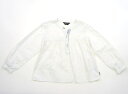 コムサイズム COMME CA ISM シャツ・ブラウス 120 女の子 ホワイト 子供服 ベビー服 キッズ アウトレット ユーズド 【中古】キッズ・ベビー・マ...