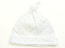 ネクスト NEXT 帽子 Hat/Cap 女の子 白、グレーの星柄 子供服 ベビー服 キッズ アウトレット ユーズド 【中古】キッズ・ベビー・マタニティ