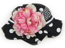 ジェイミーレイハット Jamie Rae Hats 帽子 Hat/Cap 女の子 黒 白 ドット 花 子供服 ベビー服 キッズ アウトレット ユーズド 【中古】...