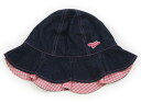 メゾピアノ mezzo piano 帽子 Hat/Cap 女の子 ピンク アイボリー チェック インディゴブルーラメ 子供服 ベビー服 キッズ アウトレット ユ...