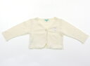 トッカ Tocca カーディガン 80 女の子 クリーム 子供服 ベビー服 キッズ アウトレット ユーズド 【中古】キッズ・ベビー・マタニティ