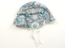 ハッカ HAKKA 帽子 Hat/Cap 女の子 グレー、白・ブルー花柄 子供服 ベビー服 キッズ アウトレット ユーズド 【中古】キッズ・ベビー・マタニティ