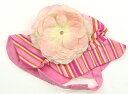 ジェイミーレイハット Jamie Rae Hats 帽子 Hat/Cap 女の子 ピンク ピオニー オレンジ イエローベージュ ストライプ 花 子供服 ベビー服...