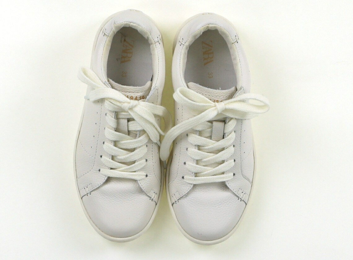 ザラ ZARA スニーカー 靴20cm〜 女の子 白 子供服 ベビー服 キッズ アウトレット ユーズド 【中古】キッズ・ベビー・マタニティ