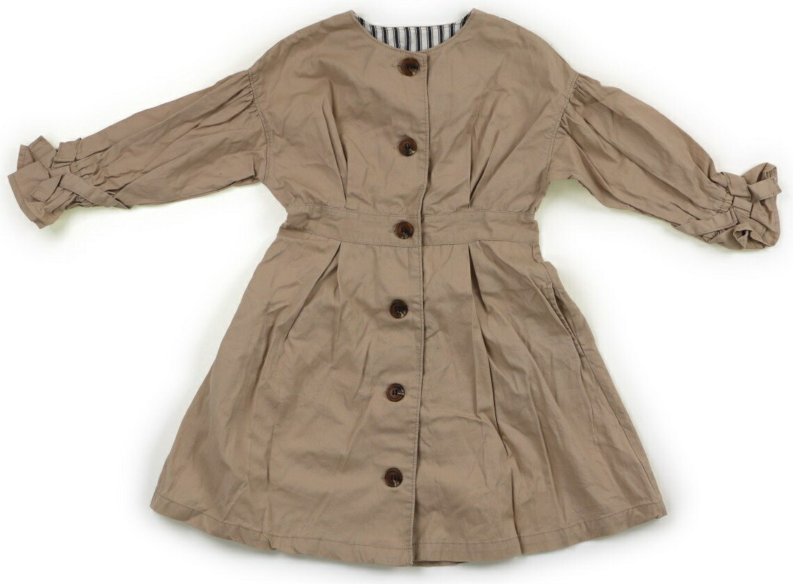 アプレレクール apres les cours ワンピース 110 女の子 ベージュ 子供服 ベビー服 キッズ アウトレッ..