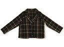 アンティカトイ antiqua toy ジャケット・ブレザー 130 男の子 マルチカラーチェック柄 子供服 ベビー服 キッズ アウトレット ユーズド 【中古】...