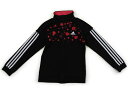 アディダス Adidas スポーツウェア・ダンスウェア 150 女の子 黒、ピンク系 子供服 ベビー服 キッズ アウトレット ユーズド 【中古】キッズ・ベビー・...