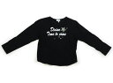 エニィファム anyFAM Tシャツ・カットソー 130 女の子 ブラック 子供服 ベビー服 キッズ アウトレット ユーズド 【中古】キッズ・ベビー・マタニティ