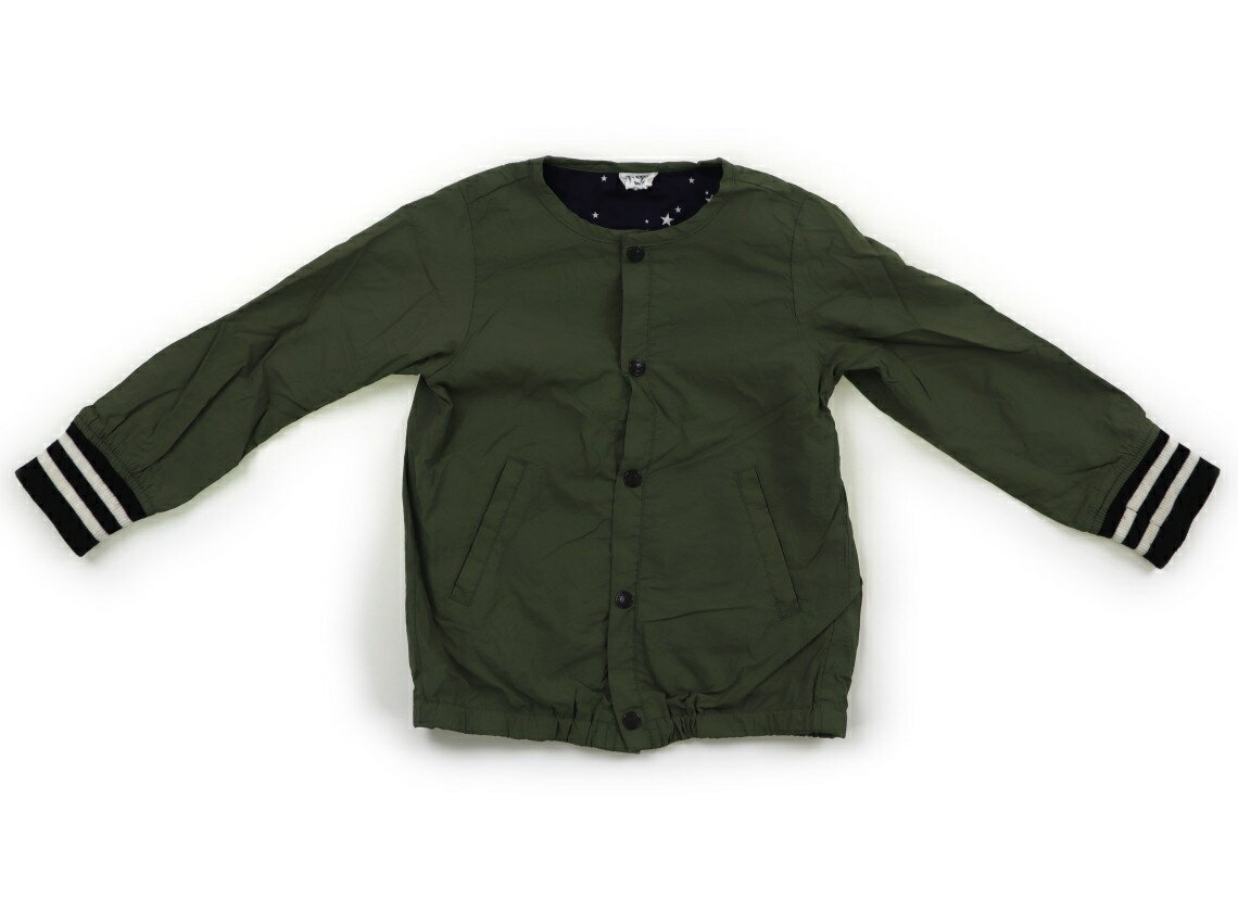 ブリーズ BREEZE ブルゾン・Gジャン 110 男の子 カーキ 子供服 ベビー服 キッズ アウトレット ユーズド 【中古】キッズ・ベビー・マタニティ