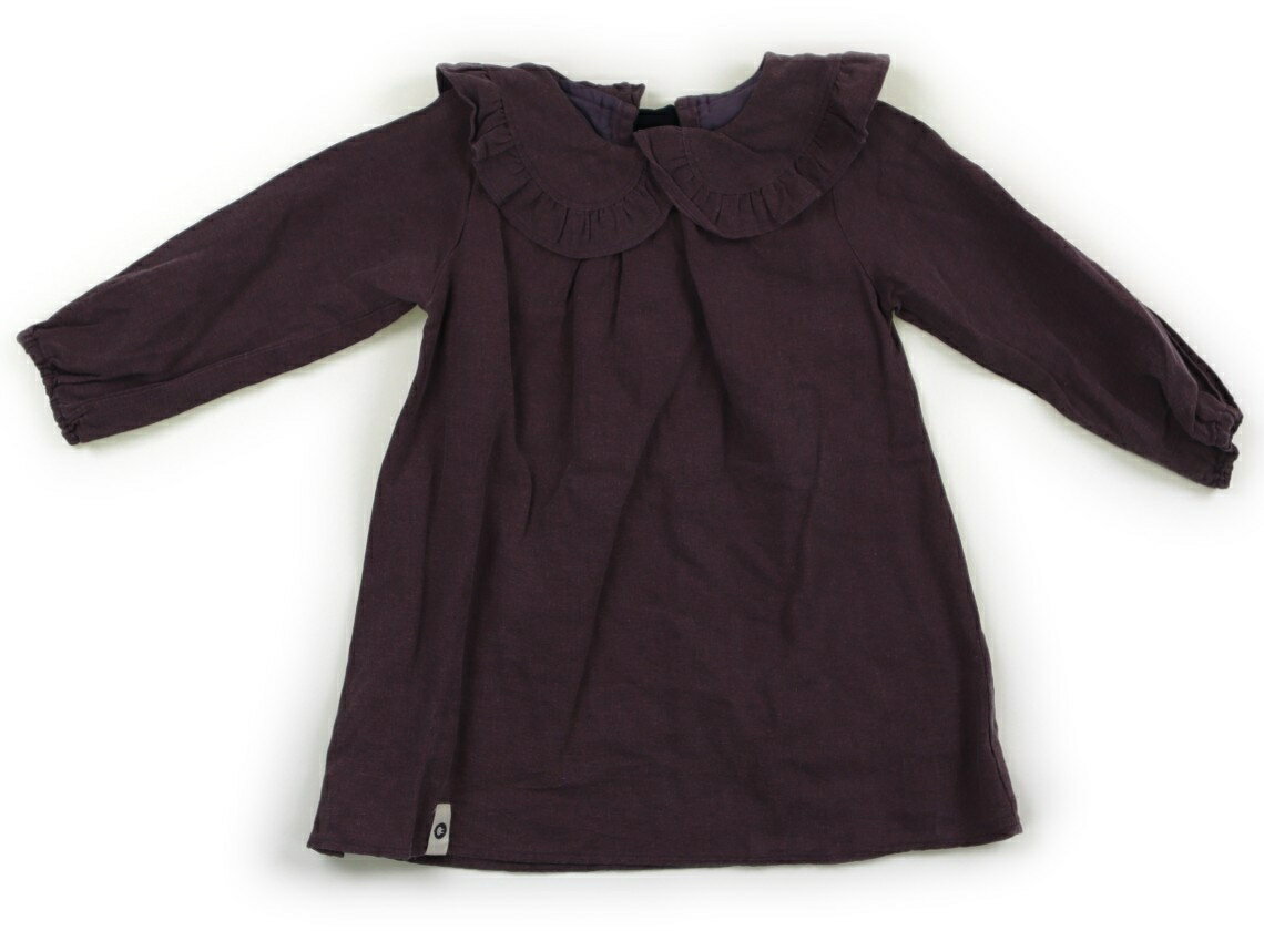 アリムクローゼット Arim Closet チュニック 100 女の子 パープル、フリル 子供服 ベビー服 キッズ ア..