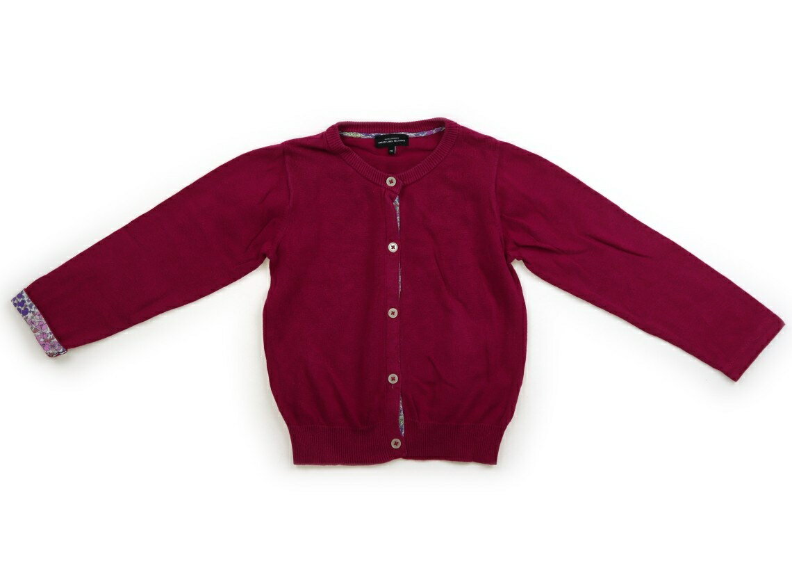 ユナイテッドアローズ UNITED ARROWS カーディガン 110 女の子 赤紫 子供服 ベビー服 キッズ アウトレット ユーズド 【中古】キッズ・ベビー・マタニティ