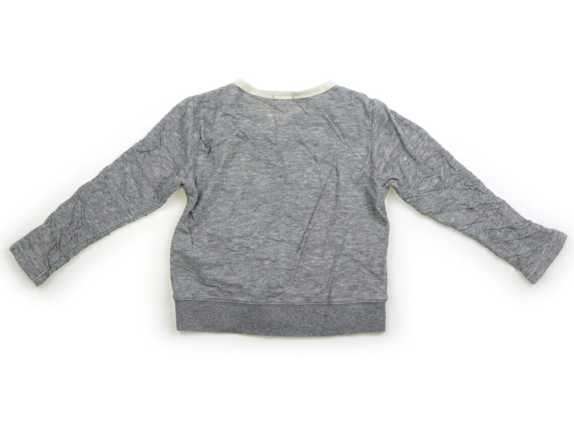 コンビミニ Combimini カーディガン 110 男の子 グレー、アイボリー 子供服 ベビー服 キッズ アウトレット ユーズド 【中古】キッズ・ベビー・マタニティ