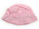 ミキハウス miki HOUSE 帽子 Hat/Cap 女の子 ピンク、チェック、ウサギ 子供服 ベビー服 キッズ アウトレット ユーズド 【中古】キッズ・ベビ...