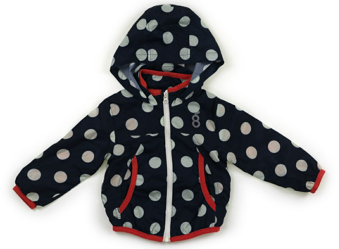 ユナイテッドアローズ UNITED ARROWS ブルゾン・Gジャン 95 女の子 ネイビー×ホワイトドット 子供服 ベビー服 キッズ アウトレット ユーズド ...