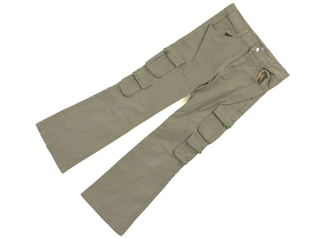 Rakuten - ポンポネット pom ponette パンツ 130 女の子 カーキ 子供服 ベビー服 キッズ アウトレット ユーズド 【中古】キッズ・ベビー・マタニティ