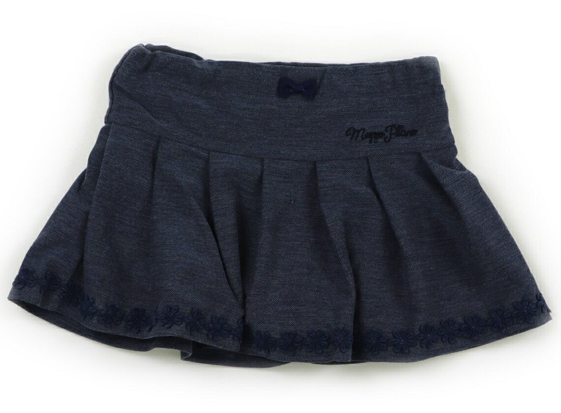 メゾピアノ mezzo piano スカート 100 女の子 ブルー 子供服 ベビー服 キッズ アウトレット ユーズド 【中古】キッズ・ベビー・マタニティ