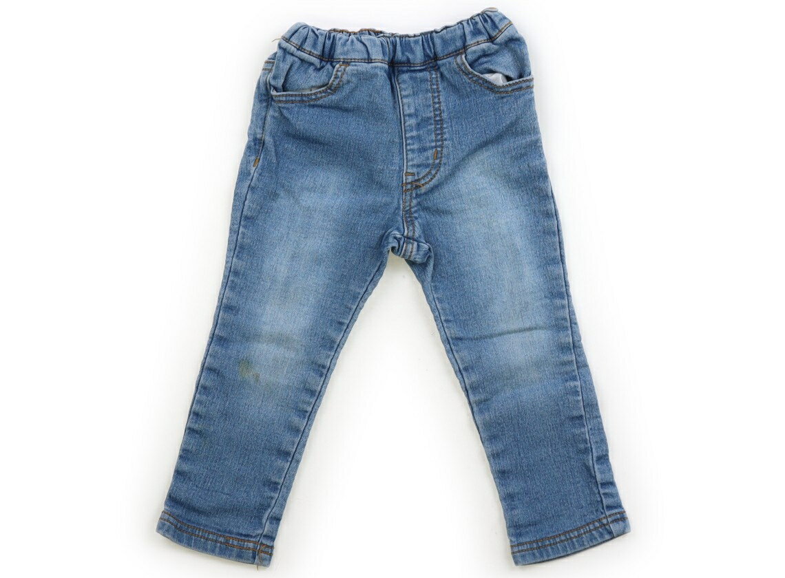 コンビミニ Combimini パンツ 90 男の子 ブルーデニム 子供服 ベビー服 キッズ アウトレット ユーズド 【中古】キッズ・ベビー・マタニティ