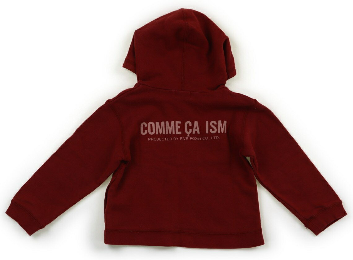 コムサイズム COMME CA ISM パーカー 100 男の子 エンジ 子供服 ベビー服 キッズ アウトレット ユーズド 【中古】キッズ・ベビー・マタニティ