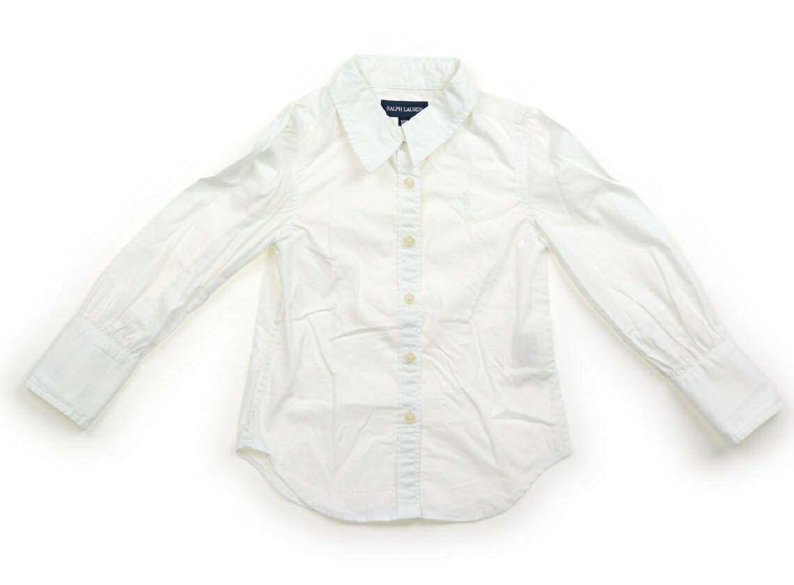 ラルフローレン Ralph Lauren シャツ・ブラウス 100 女の子 オフホワイト 子供服 ベビー服 キッズ アウトレット ユーズド 【中古】キッズ・ベビー・マタニティ