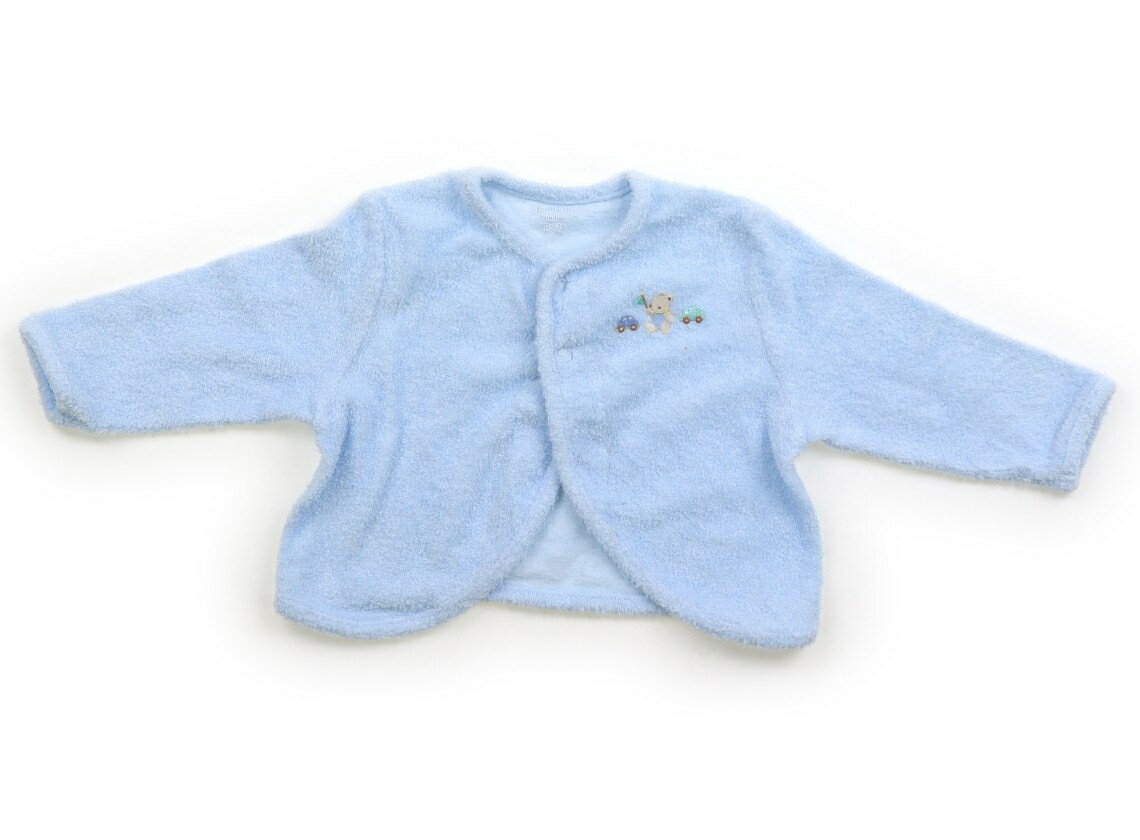 ファミリア familiar カーディガン 60 男の子 パステルブルー 子供服 ベビー服 キッズ アウトレット ユーズド 【中古】キッズ・ベビー・マタニティ