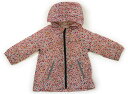 プチバトー PETIT BATEAU ブルゾン・Gジャン 80 女の子 ピンク、花柄 子供服 ベビー服 キッズ アウトレット ユーズド 【中古】キッズ・ベビー・...