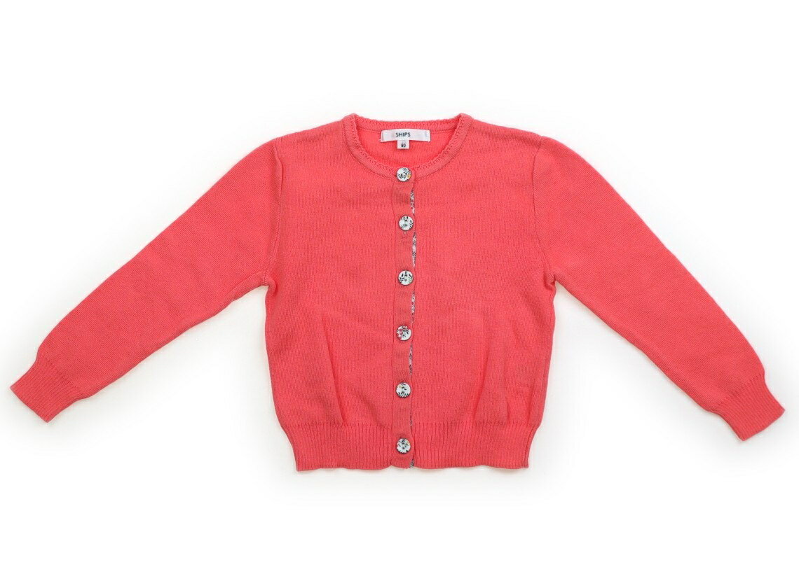 シップス SHIPS カーディガン 80 女の子 ピンク 子供服 ベビー服 キッズ アウトレ...