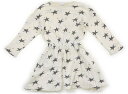 ブリーズ BREEZE ワンピース 120 女の子 白・黒星柄 子供服 ベビー服 キッズ アウトレット ユーズド 【中古】キッズ・ベビー・マタニティ(4)