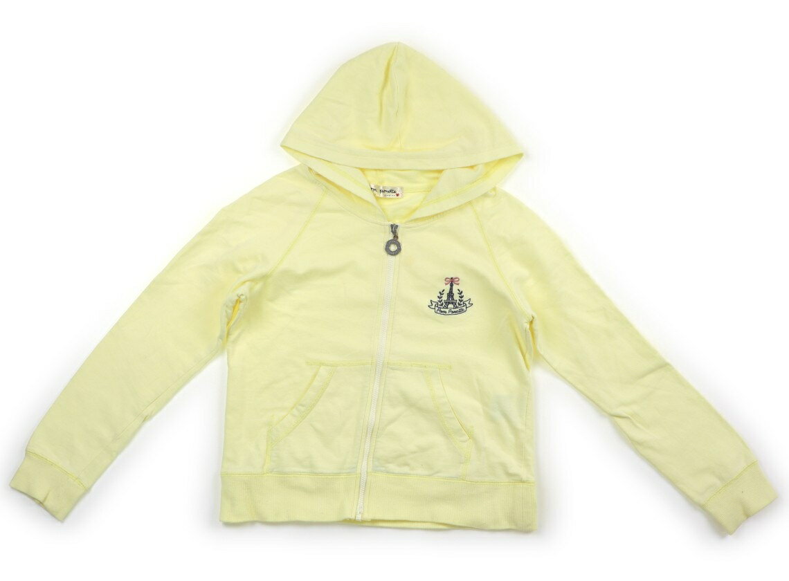 ポンポネット pom ponette パーカー 140 女の子 イエロー 子供服 ベビー服 キッズ アウトレット ユーズド 【中古】キッズ・ベビー・マタニティ